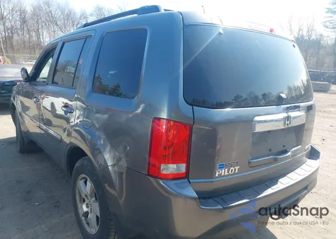 2012 Honda Pilot Ex-L from USA, damaged, VIN 5FNYF4H75CB045693